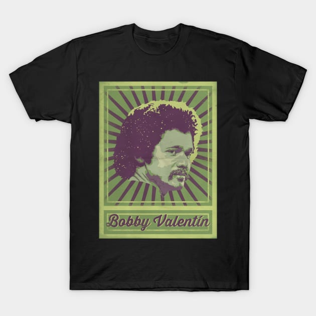 Bobby Valentín Poster T-Shirt by TropicalHuman